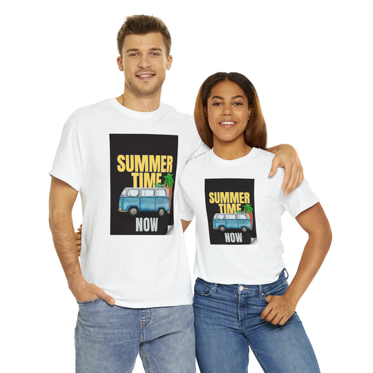 Unisex-T-Shirt aus schwerer Baumwolle