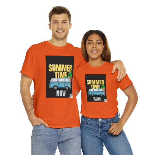 Unisex-T-Shirt aus schwerer Baumwolle