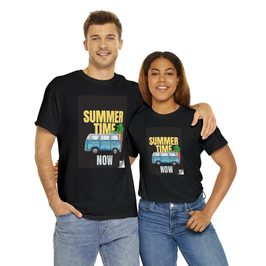 Unisex-T-Shirt aus schwerer Baumwolle