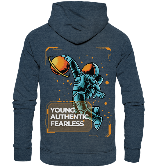 Young Authentic Fearless – Hoffnung für die Zukunft – Bio-Mode-Hoodie