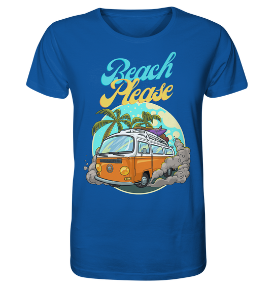 Strandflucht im Retro-Stil - Organic Shirt