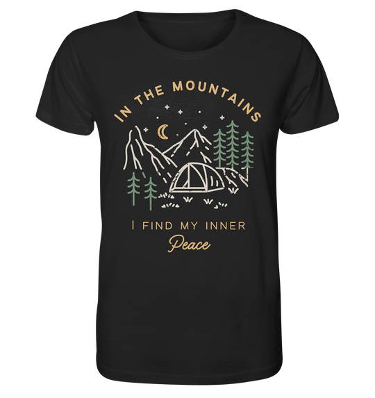 Herz schlägt für Berge - Organic Shirt