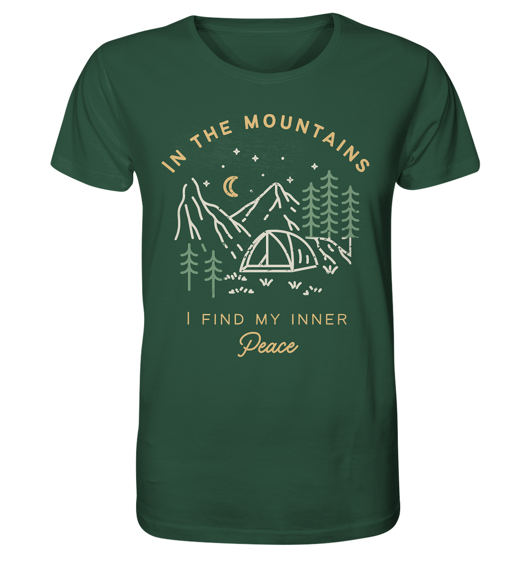 Herz schlägt für Berge - Organic Shirt