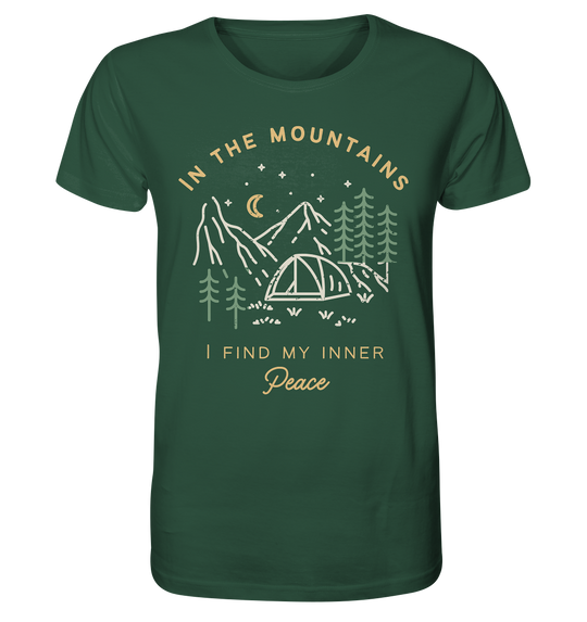 Herz schlägt für Berge - Organic Shirt