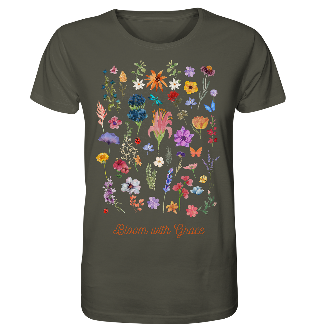 Bloom with Grace - Organic Shirt