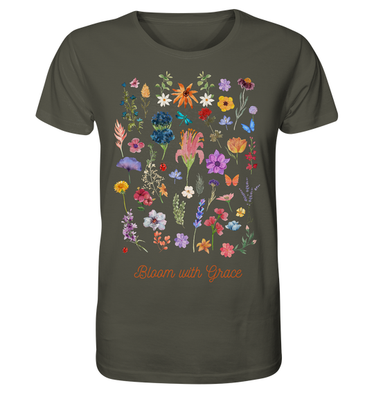 Bloom with Grace - Organic Shirt