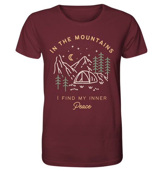 Herz schlägt für Berge - Organic Shirt