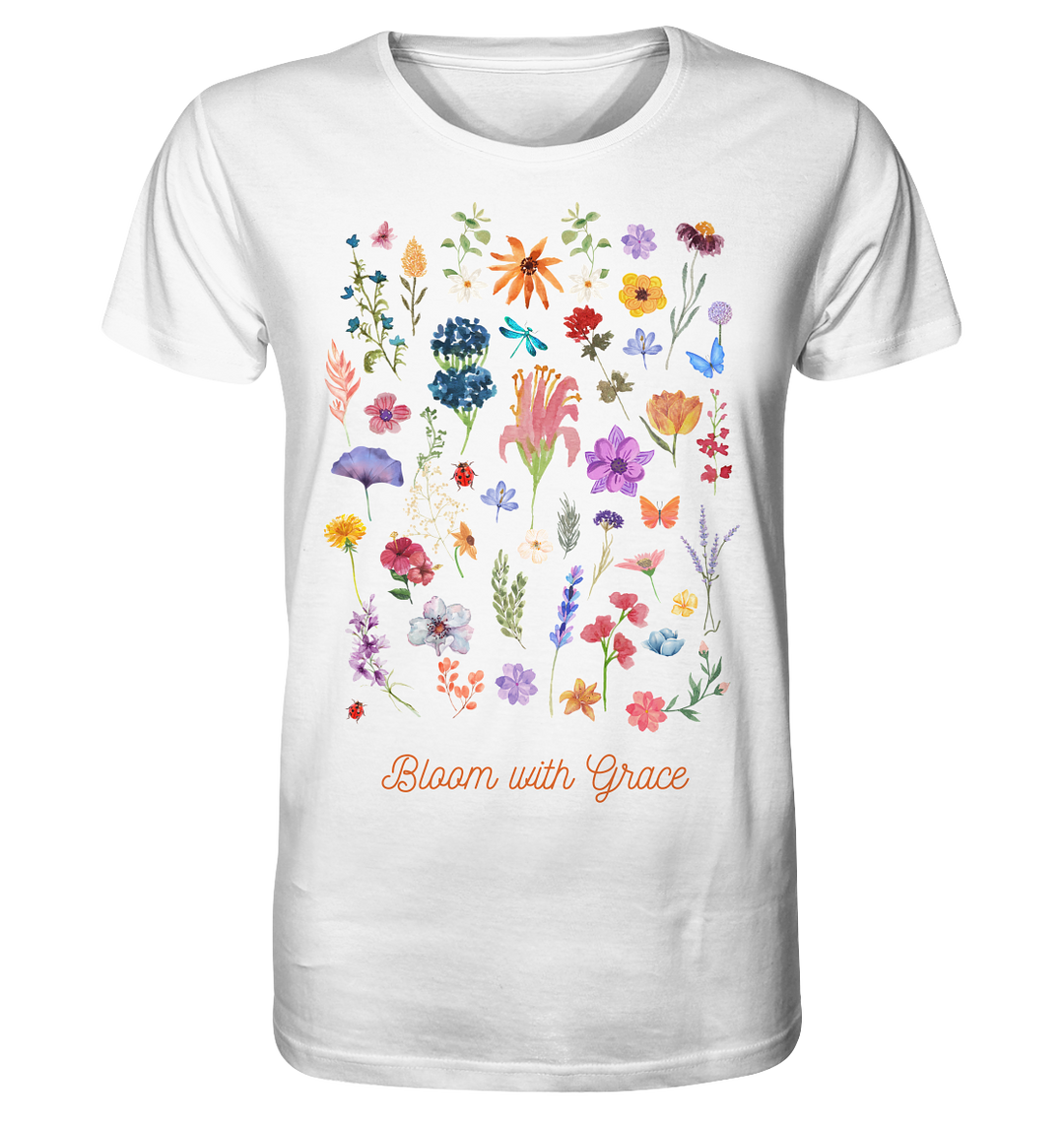 Bloom with Grace - Organic Shirt