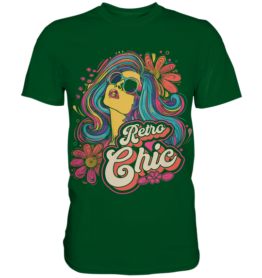 Retro Chic! Entdecken Sie den perfekten Mix aus Vintage-Charme und modernem Stil - Premium Shirt