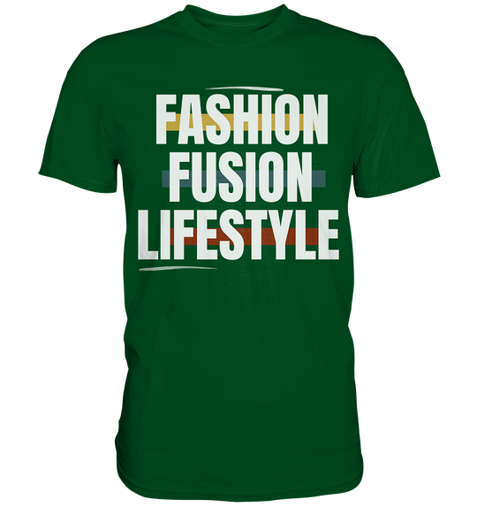 "Setze ein Zeichen in der Modebranche mit Fashion Fusion Lifestyle Prints!" - Premium Shirt