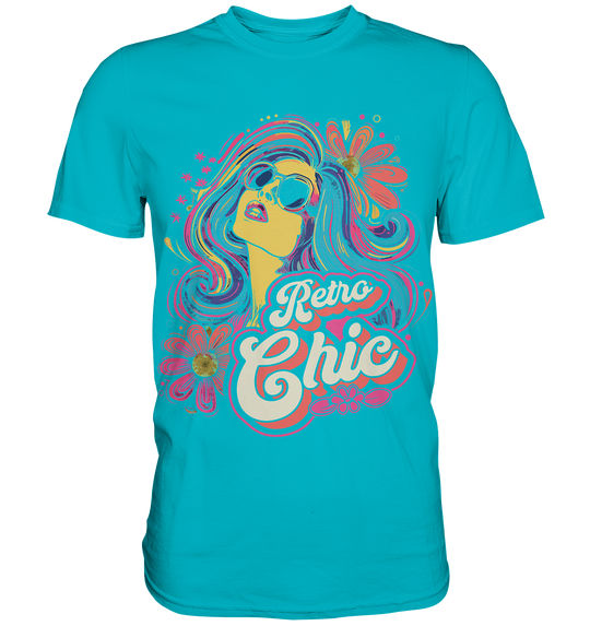 Retro Chic! Entdecken Sie den perfekten Mix aus Vintage-Charme und modernem Stil - Premium Shirt