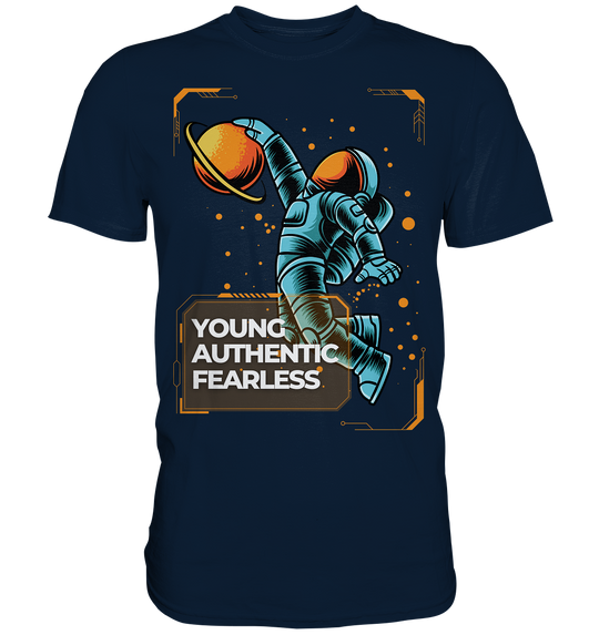 Young Authentic Fearless – Hoffnung für die Zukunft – Premium-Shirt