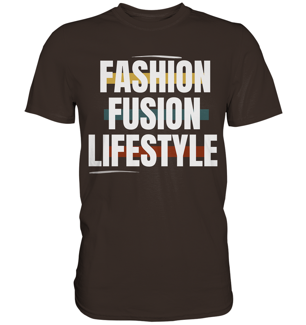 "Setze ein Zeichen in der Modebranche mit Fashion Fusion Lifestyle Prints!" - Premium Shirt