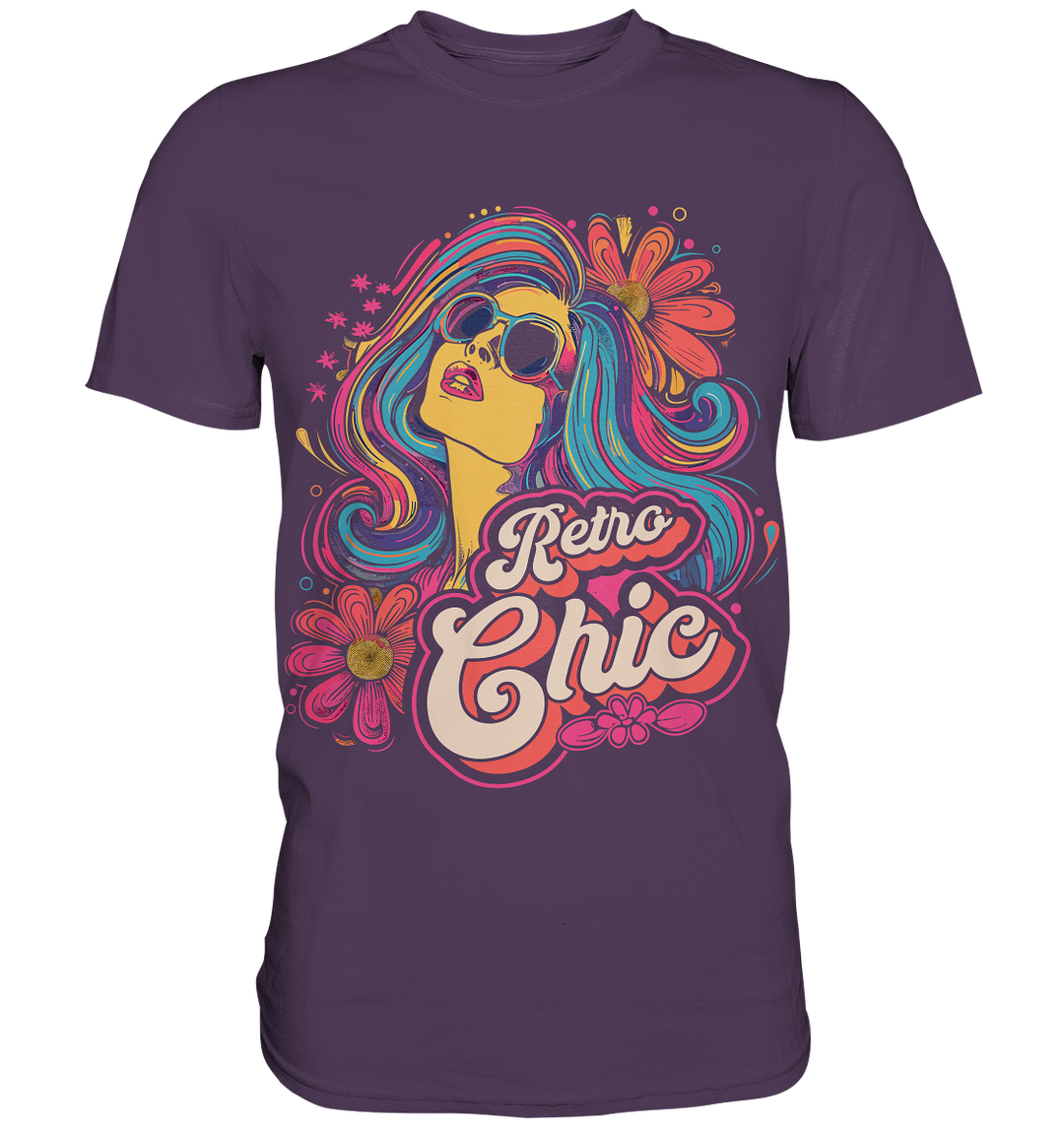 Retro Chic! Entdecken Sie den perfekten Mix aus Vintage-Charme und modernem Stil - Premium Shirt