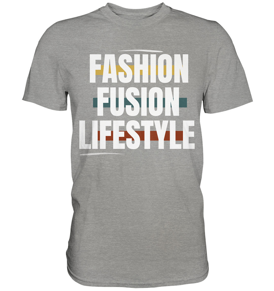 "Setze ein Zeichen in der Modebranche mit Fashion Fusion Lifestyle Prints!" - Premium Shirt