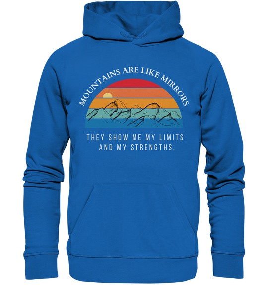 Die Berge rufen und ich muss gehen - Premium Unisex Hoodie