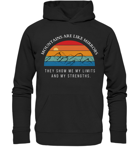 Die Berge rufen und ich muss gehen - Premium Unisex Hoodie