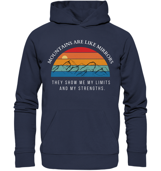 Die Berge rufen und ich muss gehen - Premium Unisex Hoodie