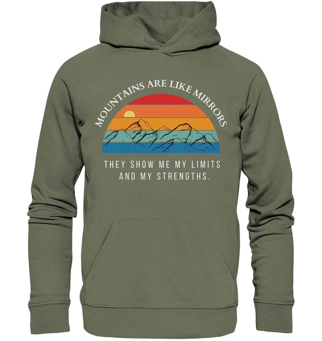 Die Berge rufen und ich muss gehen - Premium Unisex Hoodie